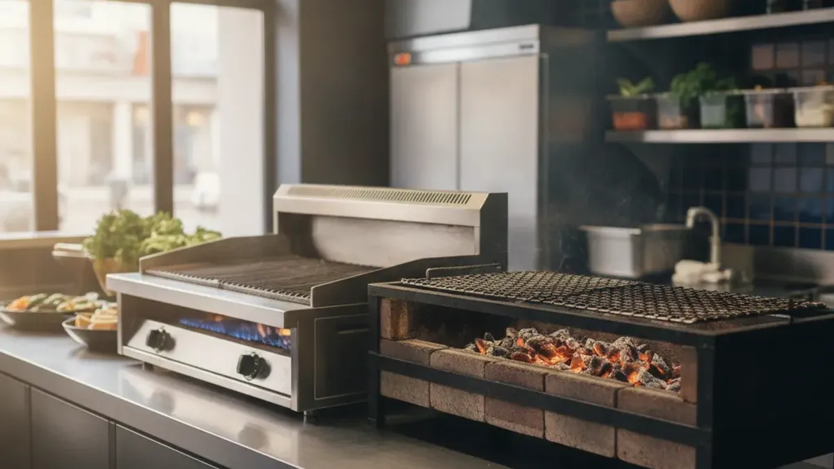 Gastronomi için Gazlı mı Kömürlü Izgara mı?