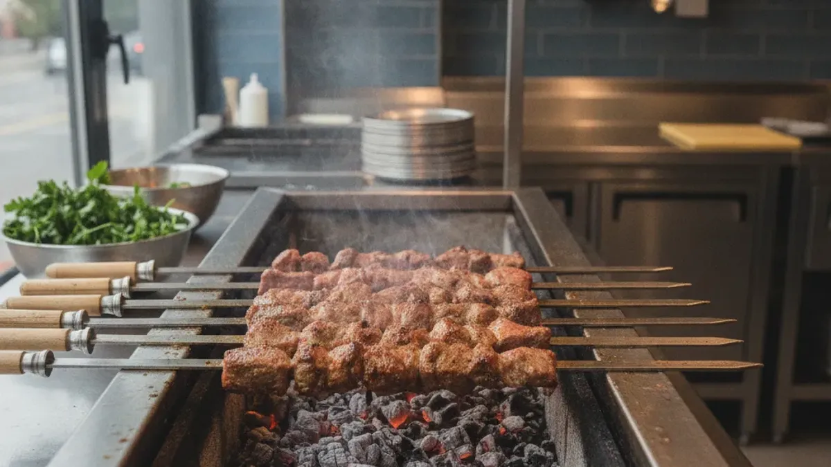 Şiş Kebap Yapımı – Et, Marine ve Izgara